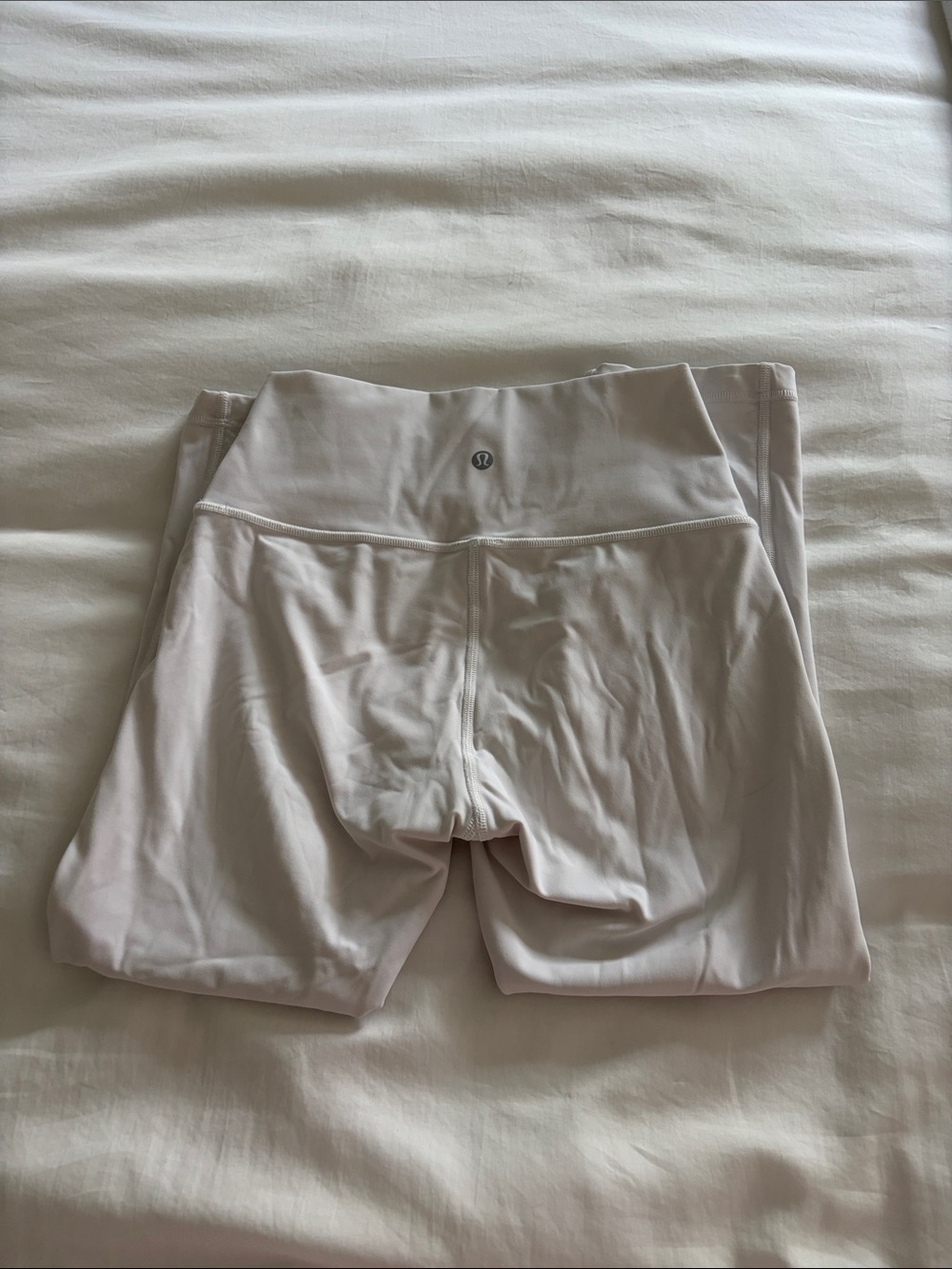 Lululemon White Cropped Leggings 6